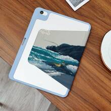 Y型折叠支架，高清UV印刷，360°旋转iPad保护壳，适用于iPad 11（2025款）、iPad Air 11/13（2025款M3）、iPad Air（M2）（11/13英寸）、iPad Air 4/5/6（10.9英寸）、iPad Pro（11英寸）、iPad Pro（12.9英寸）、iPad（10.2英寸）、iPad（第九代/第十代）、iPad 10.9/Air 5/Air 4（10.9英寸）、iPad Pro（2018款11英寸）、iPad Pro（20/21/22款11英寸）等。 - 彩色 - 查看 4