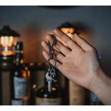 Keychain Accessories - KM01 (PVD Black) - View 4