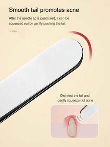 1 Blackhead Tweezers, Slanted Pimple Tweezers, Cell Tweezers, Beauty Tools, Acne Tweezers, Stainless Steel Pimple Tweezers