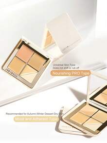 JUDYDOLL CLOUD-TOUCH CONCEALER PALETTE 5-Color Concealer Palette, Natural Skin Tone Coverage For Blemishes - #01 Bảng màu dành cho da sáng - Xem 6