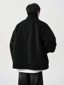 Jaquetas esportivas masculinas - Preto - Ver 4