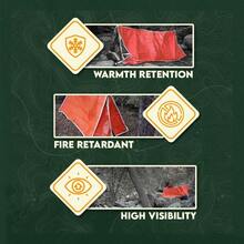 SE ET3683 Emergency Outdoor Tube Tent with Steel Tent Pegs - como en la foto - Ver 5