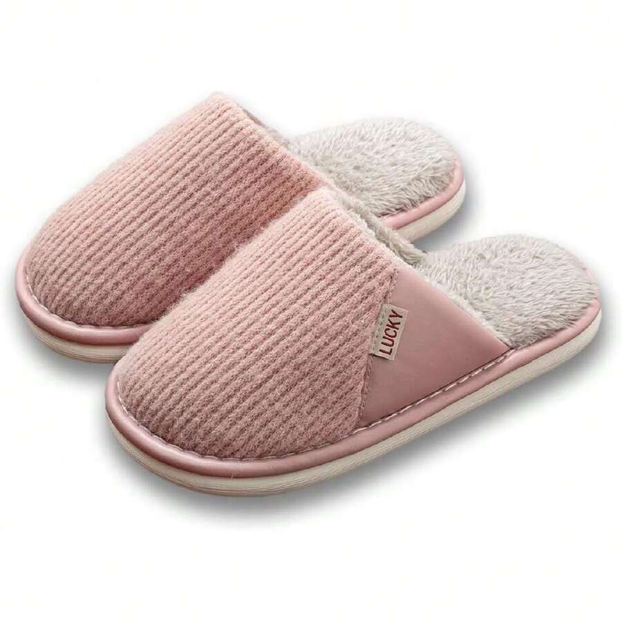 Pantuflas Casa Invierno - Suaves Cálido Terciopelo - Antideslizantes,37080957 - Azul menta - Ver 1