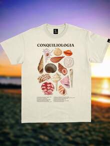 Seashell T-Shirt - Cream - Rượu sâm banh - Xem 1