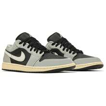 Nike Air Jordan 1 Low 'Men's Patent Varsity Red Black Jordans For Men HV4089-006 | Low-Top Versatility, Everyday Wearable - 灰色 - 查看 5