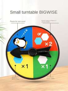 Interactive Children's Desktop Game Set - Penguin Ice Breaker, Compact & Portable, Party & Stress Relief Toy. Consists Of Multiple Small Blocks Assembled Into An Ice Platform To Break And Rescue The Penguin. - Multicolor - View 9