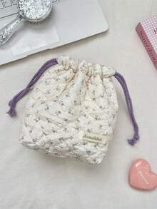 1个可爱卡通绗缝相机包 CCD收纳包 相机包 软材质 防摔防尘 小包 相机袋，适用于黑卡相机收纳，简约便携，防摔防刮，多用途户外使用，相机配件旅行必备邮轮必备宿舍必备生日礼物伴娘礼物妈妈礼物教师礼物情人节礼物 - 彩色 - 查看 13