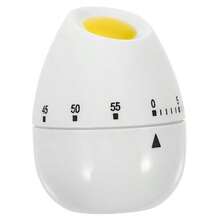 ABOOFAN 3 Piezas Temporizador Contador regresivo cronómetro Estudio Egg Timer cronómetro Huevo Administrador Cocina Pastel alimento alumno el plastico - comosemuestra - Ver 2