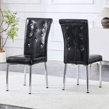 Dining Chairs - Black - View 3