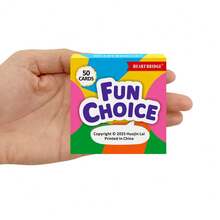 HEART BRIDGE 1PC Fun Dilemma Interactive Card Game, Board Game & Playing Cards For Party Entertainment, Icebreaker Activities, Holiday Gifts Valentine's Day, Halloween, Christmas, Essential For Friends, Family Gatherings & Team Building | 50 Cards Included| - Multicolor - View 5