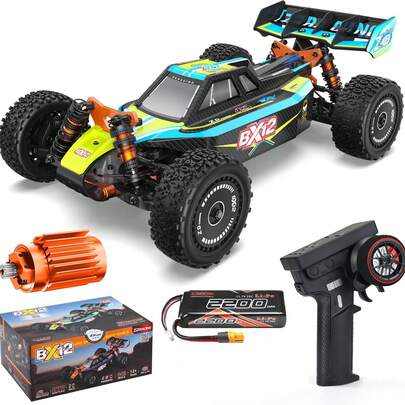 ZD Racing 1:12 Brushless Fast Rc Cars For Adults Fast 42 MPH,Off Road Rc Car 4X4,Remote Control Car For Adults 4WD High Speed Racing RC Buggy With 3S 2200 MAh Truck Suitable For Gifts