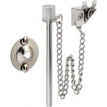 Defender Security U 9858 Sliding Patio Door Lock Pin 2-5 8-Inch Chrome Finish - como en la foto - Ver 1