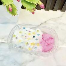 1桶装泡沫史莱姆，减压玩具，不粘手，高品质减压玩具 - 生日礼物 - 圣诞礼物 - 复活节礼物 - 礼物 - 完美礼物