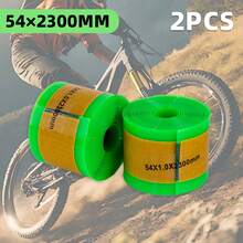 2pcs Self-Adhesive Bicycle Tire Liner, Anti-Puncture Protective Strip For Bicycle Tires, Easy To Install