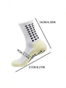 1 Set Unisex Sports Socks & Leg Warmers, Anti-Slip Soccer Socks, Anti-Slip Socks (Style 1)