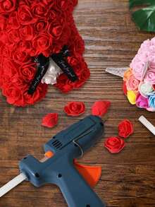 50/150 piezas Flores de rosa artificiales de 1 pulgada, cabezas de rosa de espuma mini, rosas falsas, adecuadas para ramos de boda, regalos del Día de la Madre, decoración del hogar, sala de estar, decoración de fiestas, manualidades DIY, arreglos florales de cajas de regalo, centros de mesa, decoración de jardín, todo el año