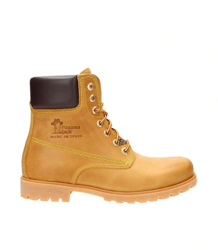 BOTA DE CORDONES Panama Jack PANAMA 03 C1 VINTAGE AMARILLO - Gul - Visa 1