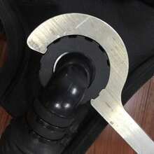 Diving Combination Pressure Relief Valve Safety Valve Connector - Black - View 5