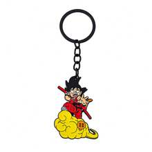 1个龙珠Z孙悟空锌合金钥匙扣，时尚可爱的包包装饰/汽车钥匙扣。 - 彩色 - 查看 13
