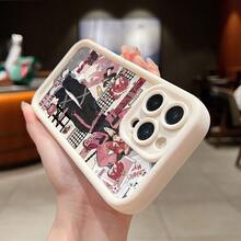 A Boy With Long Red Hair Wearing Pink And Black Clothes, Hyomas Chigiri, Has A Phone Compatible With Models 17,, 16, 15, 14, 13, 12, 11 Pro, X, XR, XSMAX, 8 And Plus, With A And Elegant Design With Protection17,17 Pro - 白色 - 查看 4