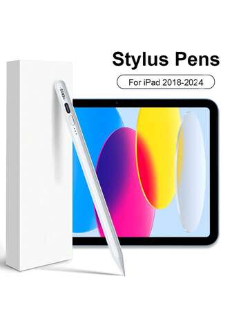 Compatible With Apple Pencil Pro Palm Rejection Inclined Pressure Sensitivity Function Touch Pen Caneta IPad 2018 2024 11 12 Mini IPad Air M2 M3 M4 3rd 4-11 Th Tablet Stylus USB Type C Charging