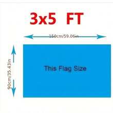 Welcome Flag 3x5FT,Printed Polyester,Vibrant Colors, Flags With 2 Brass Grommets Banners - Mặc định - Xem 6