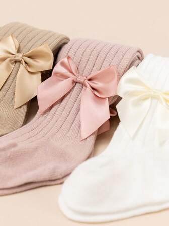 3 paires de collants pour filles, collants pour enfants, bas pour bébés, leggings fins pour le printemps et l'automne