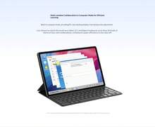 Tableta Lenovo Xiaoxin Pad Pro 12.7 2025 con pantalla completa de alta frecuencia de actualización de 2.9K para entretenimiento y aprendizaje - Gris - Ver 4