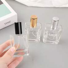 30ml/50ml Refill Luxury Glass Spray Bottle, Portable Refillable Perfume Bottle, Large Capacity Travel Cosmetic - Multicolor - View 2