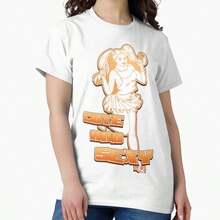 Beautiful Pin-Up Girl Classic T-Shirt - 白色 - 查看 1