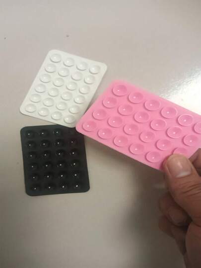 5pcs/Pack Silicone Suction Cup Phone Case Stand, Octobuddy Brand, Suitable For Phones, Sticky Phone Holder, Phone Suction Cup, Octobuddy Brand, Sticky Phone Holder, Sticky Phone Mount, Suitable For Phones, 1pc/3pcs/5pcs/10pcs Set