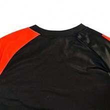 Kaos Pria DONUTFOX, Jersey Sepeda Lengan Panjang untuk Sepeda Motor Off-Road, Sepeda Gunung Downhill, Sepeda Motor & Sepeda, ATV 2025 Olahraga - Jeruk - View 4