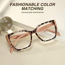 Zinqora 3-Pack Retro Chic Rectangular Reading Glasses Fashion Frame No Accessories Included Reading Eyewear For Stylish Women - Pink Leopard Print + Tortoiseshell + Pink - View 8