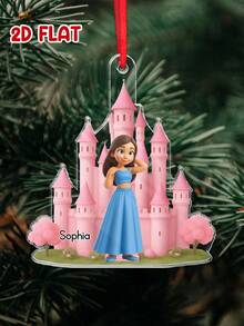 1 mô hình lâu đài công chúa 2D đồ chơi - Trang trí acrylic tùy chỉnh - Như được hiển thị - Xem 10