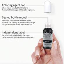 16 Colors Water-Based Pigment Set, High Concentration Colorants, Suitable For Resin/Jesmonite/Plaster Crafts, DIY Handmade Art Supplies - XSKJ1222 - View 6