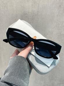 一副复古猫眼时尚眼镜，适合街拍和日常时尚佩戴 - 彩色 - 查看 7