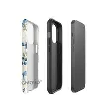 Hot-Selling Blue Floral Double-Layer Film Case  17 Phone Case Apple 16 Pro Premium Hard Case - 雙層菲林殼-光面-ZY26 - 查看 6