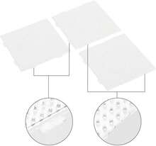 BANCHELLE Fuse Beads Boards 5 Mm With 4 Ironing Papers, Plastic Boards Large Square Clear 4 PCS - ColorA - View 6
