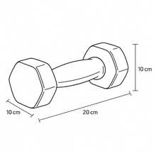 CARDIO BEAT Dumbbell - Purple - View 4