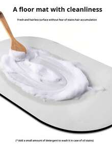 1pc Natural Bamboo Grain Faux Wood Doormat, Suitable For Doormats, Small Rugs, Welcome Mats, Carpets, Outdoor Doormats, Kitchen Rugs, Home Decor, Front Doormats, Area Rugs, Outdoor Mats, Home Decor, Area Carpets, Garden Rugs, Washable Carpets - Multicolor - View 9