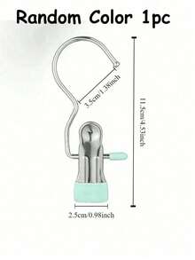 1 pieza Perchero metálico de 4/6 niveles para faldas, súper perchero, perchero de 4/6 niveles para faldas, pantalones y shorts con clips ajustables, ahorro de espacio, antideslizante, 12 clips para almacenamiento de ropa, estante metálico para faldas, perchero de almacenamiento multifuncional - Multicolor - Ver 13