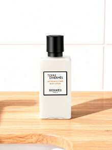 Hermès 40ml Deep Nourishing & Moisturizing Body Lotion - Earth Series. Long-Lasting Fragrance. - White - View 4