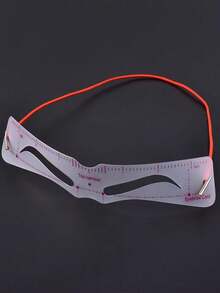 Silicone Eyebrow Stencil Kit, Eyebrow Shaping Template, Makeup Tool Set With OPP Bag - Multicolor - View 9