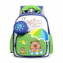 Mochila ligera con diseño de tigre dientes de sable para niños - multicolor - Ver 8