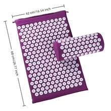 1Set Acupressure Yoga Mat Cushion Massage Body Needles With Spikes Pillow Foot Massager Fitness Pilates - Multicolor - View 9