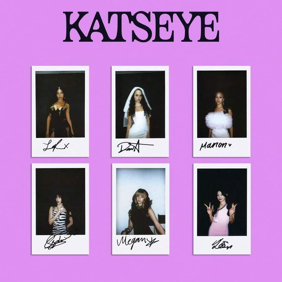 6张KATSEYE <BEAUTIFUL CHAOS> LOMO卡片，包含SOPHIA、MANON、DANIELA、LARA、MEGAN、YOONCHAE。新年礼物、圣诞礼物、EYEKONS粉丝专属礼物。 - 彩色 - 查看 1