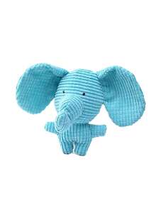PETSIN 1个宠物发声玩具，可爱动物造型，包括牛、象、兔子、考拉、猪、猴子、猫等，内置咬合发声装置，吸引宠物注意力，适合中小型犬磨牙、缓解出牙不适、居家隔离娱乐、玩耍，宠物用品，宠物玩具 - 彩色 - 查看 15