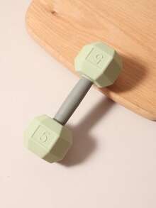 Baby Silicone Dumbbell Teether, Infant Teething Toy, Easy Grip Teething Stick, Newborn Gift, Photo Prop - Multicolor - View 7