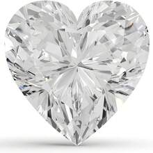 1pc 2-carat IGI Laboratory-grown | Artificial Faux Artificial Gemstone, Lab-created - En forma de corazón - Ver 4