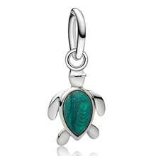 1pc Green Bead Pendant, In Shapes Such As Apple, Avocado, Coconut Tree, Frog, Turtle, Four-Leaf Clover, Etc. It Is Suitable For Your Original Bracelets, Necklaces, Etc. To Showcase Your Individuality Through DIY. - Green - View 13